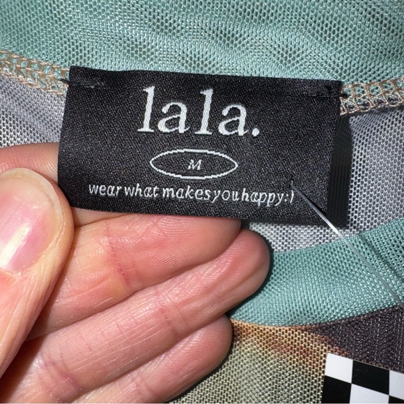 Dressed in LaLa Mad About You Mesh Dress + Slip Fairy Dust - Picture 4 of 13